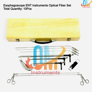 สินค้ามาใหม่ คุณภาพดีที่สุด ชุดเครื่องมือตรวจกล่องเสียงและลำไส้ OldMed Instruments ชุดเครื่องมือผ่าตัดสำหรับตรวจกล่องเสียง ใช้ใยแก้วนำแสง นำกลับมาใช้ใหม่ได้ ฆ่าเชื้อได้ - Product Image 2