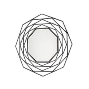 Espejo de pared de aluminio y Metal de Calidad exclusiva, decoración Vintage para el hogar, espejo de pared, arte de pared para sala de estar, dormitorio, a bajo precio - Product Image 2