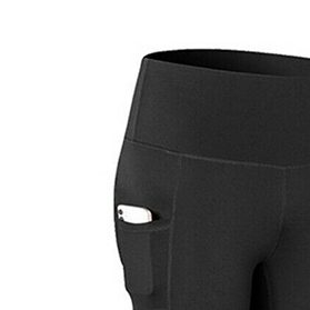Leggings de Yoga Casuales para Mujer de la Mejor Calidad, Transpirables, Hasta la Rodilla, de Alta Calidad, Personalizables, con Fibra de Bambú y Algodón - Product Image 6