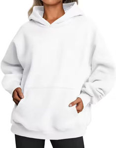 Sweat à capuche pour hommes de haute qualité 100% coton polaire coupe régulière pull à manches longues sweat poche tenue automne hiver doublée - Product Image 2