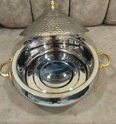 Juego de ollas y sartenes Colli de 5 piezas de diseño moderno, de metal, con tapas de vidrio, mango, revestimiento antiadherente y base para inducción. - Product Image 4