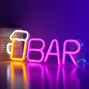 لافتة نيون مخصصة بشعار LED داخلي من المصنع مباشرة، بدون حد أدنى للطلب، مناسبة للحانات وافتتاح متاجر جديدة - Product Image 6
