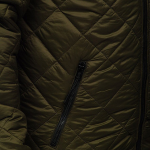Blousons de bombardier pour hommes imprimés avec logo personnalisé OEM Offre Spéciale vêtements d'extérieur en coton coupe ajustée avec col montant - Product Image 6