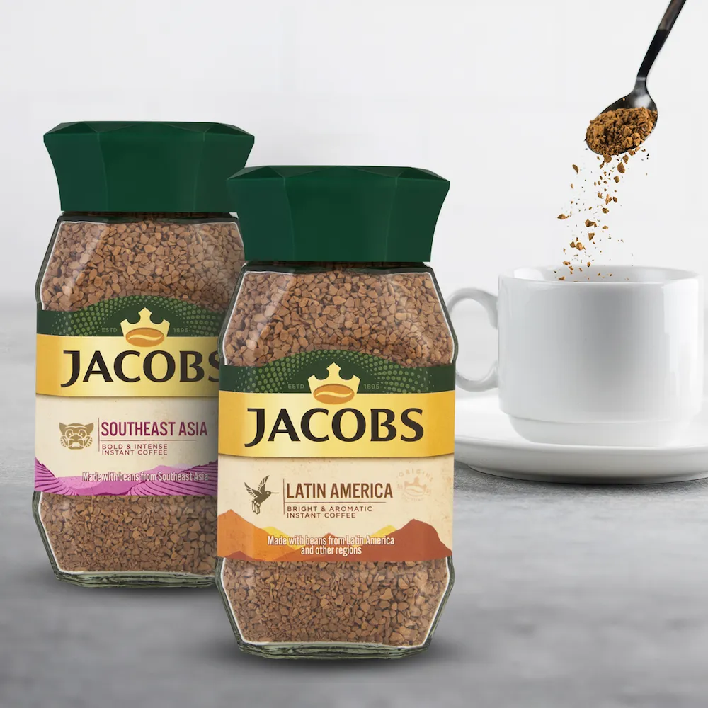 Instantkaffee Jacobs Kronung 500 g Marke zu verkaufen / Wo kaufen Sie Instantkaffee massenhaft Premium-Marke Jacobs Kronung exportfähig