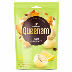 Almendras y Anacardos Recubiertos de Chocolate Puro Dragee de Primera Calidad, Listos para Enviar, HALAL, Recubiertos de Yuzu, 150G, Empaque Personalizado - Product Image 1