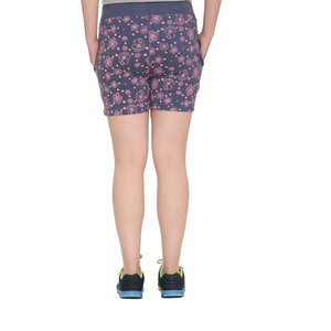 Short de jogging d'entraînement taille haute pour femme tricot respirant polyester/coton écologique séchage rapide fermeture à cordon droite - Product Image 6