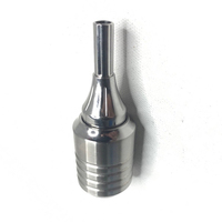 Poignées de tatouage à cartouche Tubes de poignée torsadée réglables de 32mm Machine de tatouage en aluminium d'avion de sculpture CNC
