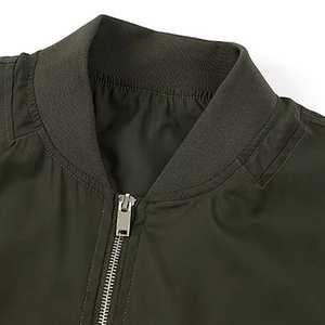 Nueva Llegada 2024 Chaqueta Bomber Personalizada para Hombre, Nueva Moda Transpirable, Talla Grande, Nuevo Estilo, Chaquetas Bomber para Hombre, Servicio OEM - Product Image 3