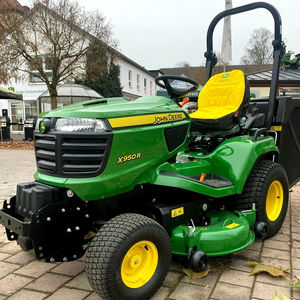 เครื่องตัดหญ้าแบบนั่งขับ Green X950R Zero Turn 28V เครื่องยนต์เบนซิน 2 จังหวะ ขับเคลื่อน 4 ล้อ ระบบยกขึ้นได้สูง สำหรับงานพาณิชย์ - Product Image 1