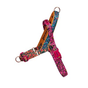 Arneses de Lujo para Perros Norwegian Softer-Walk, Colección Farm Rio Selva, Tallas Pequeña, Mediana y Grande, Arnés de Poliéster Moderno para Pasear Perros - Product Image 1