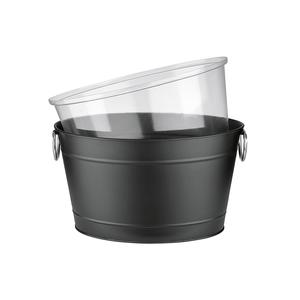 APS Ice Bucket with <b>Plastic</b> Insert Single Beverage Tray - Product Image 1