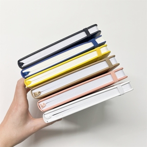 Bán buôn biểu tượng tùy chỉnh A5 A6 máy tính xách tay in trường văn phòng thương hiệu logo PU da máy tính xách tay với ban nhạc đàn hồi bút PU máy tính xách tay - Product Image 4