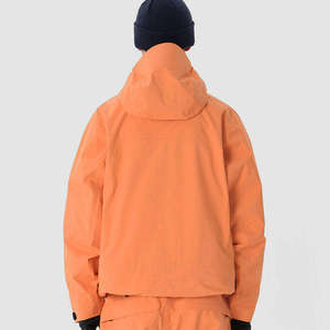 Vestes Softshell unisexes fabriquées par OEM pour les sports de plein air, coupe-vent, fermeture éclair, tissu satiné avec fonction matelassée, veste de travail - Product Image 2