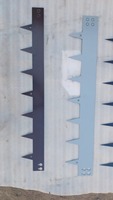Borde Metálico Personalizado Sparxwizz Engineering de Acero Corten para Jardín, con Clips de 6-12 Pulgadas, 6 Unidades, Acabado Pintado para Césped y Caminos