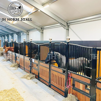Écurie de cheval mobile d'équipement permanent bon marché économique de style européen du Canada