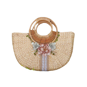 Sac de jacinthe d'eau fait à la main de haute qualité fourre-tout écologique disponible pour la vente en gros et l'exportation fabriqué du Vietnam 2025 - Product Image 5