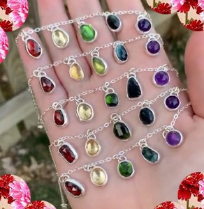 Ethiopian <b>Opal</b> Rough Gemstone 925 Silver Gold Plated <b>Stud</b> <b>Earring</b> - Product Image 4