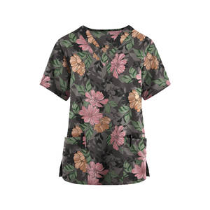 Tenues d'infirmière pour femmes, chemises de travail écologiques, design personnalisé, vêtements d'hôpital, uniformes de soins de santé - Product Image 1