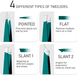 Pinzas para el cuidado de las cejas de alta precisión ANAAIF Ultra duraderas resistentes al óxido con mango ergonómico y Punta puntiaguda - Product Image 3