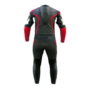 Traje de motociclismo de cuero personalizado para hombre 2025, traje de carreras de protección impermeable de cuero genuino para todas las estaciones - Product Image 4