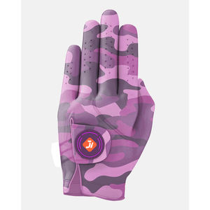Gants de golf pour hommes, motif camouflage premium, pour gaucher, durables, antidérapants, en cuir intégral, avec sangle de poignet réglable, gants de sport à doigts complets - Product Image 3