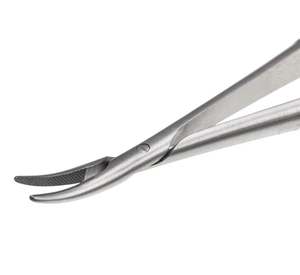 ที่ใส่เข็มขนาดเล็ก castroviejo ชุดละ14ซม. มีล็อคเครื่องมือผ่าตัดที่ใส่เข็มสแตนเลสแบบมืออาชีพ - Product Image 2