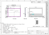 10,1 Zoll 1920x1200 LVDS/MIPI Schnittstelle 16,7M TFT LCD Bildschirm RGB Touchscreen Modul Panel
