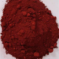 Besi oksida pigmen merah Y101 Terrazzo warna cat lantai pelapis semen khusus pigmen merah