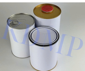 Bidon métallique rond de 1 litre pour additifs d'huile moteur Peinture à base d'eau Emballage chimique industriel certifié ISO - Product Image 5