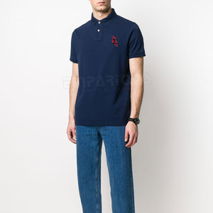 Polo de algodón transpirable para hombre, camisetas personalizadas, camisetas cómodas en blanco, Polo de Golf - Product Image 2