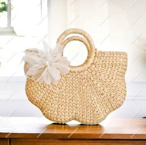 Bolsos de Moda 2024, Estilo Casual, Bolsos de Diseñador al por Mayor, Bolsos de Mano de Paja y Ratán para Damas - Product Image 1