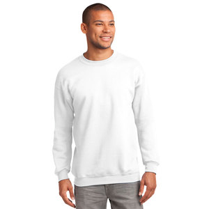 Sudadera Informal de Estilo Básico, Holgada, con Logotipo Personalizado, de Algodón, Ligera, de Manga Larga y Cuello Redondo para Hombre - Product Image 1