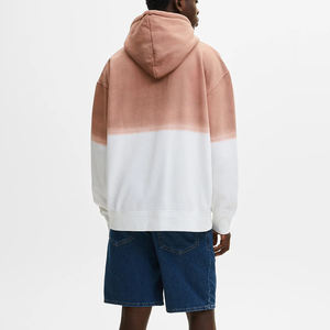 Sudaderas con capucha de algodón unisex para hombre, colección de invierno, ajuste holgado transpirable con logotipo bordado lavado con ácido desteñido al sol, estampado personalizado - Product Image 4