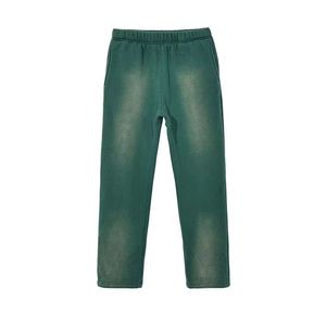 Pantalon de survêtement de survêtement vintage de coupe régulière décontracté pour hommes, imprimé sur mesure, délavé à l'acide, avec boutons, pantalon grande taille - Product Image 3
