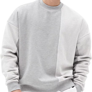 Chemises molletonnées avec logo personnalisé Chemises molletonnées avec logo personnalisé Logo personnalisé avec coupe et couture Couleur personnalisée pour T-shirts molletonnés pour hommes - Product Image 1