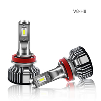 V8 H9 H11 H8 Future 30000LM ampoule LED 65W haute luminosité 6000K blanc froid IP68 étanche halogène mise à niveau
