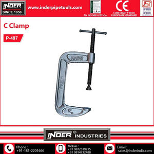 Abrazadera Tipo C de Acero de Alta Resistencia con Punto de Agarre y Herramientas de Carpintería, Grado Industrial y para Bricolaje, Precio Bajo - Product Image 4