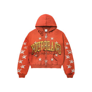 Sudaderas con capucha y sudaderas de alta calidad para hombre, sudadera transpirable de talla grande para hombre, Sudadera con capucha básica de peso pesado con logotipo personalizado - Product Image 3