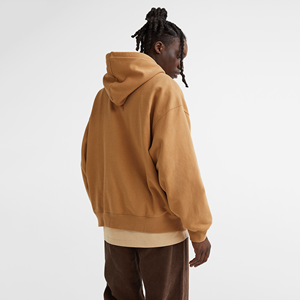 Sweat à capuche d'hiver imprimé personnalisé, coupe décontractée streetwear, 100% coton molletonné, intérieur doux, confort tout au long de la journée, coutures doubles durables - Product Image 5