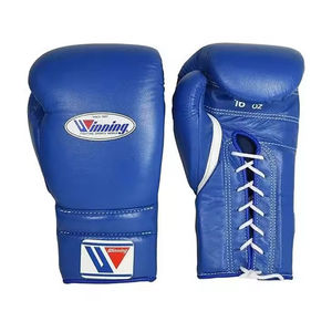 Set de Boxeo para Sparring, Guantes Estilo Winning Personalizados, Protector de Cabeza, Protector Inguinal, Cuero Genuino NAMZA NI-01, Transpirable y Cómodo - Product Image 5
