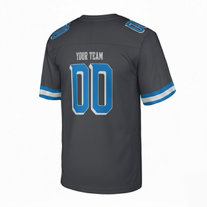 Camiseta de Fútbol Americano Sublimada Personalizada, Transpirable, Nuevo Estilo, Mejor Precio, Camiseta de Fútbol Americano Unisex - Product Image 3