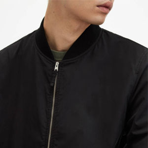 High Quality Soft-shell Windproof Bomber Jacket Breathable Colorful Bomber Fur Collar Jacket Breathable Zipper Bomber Jacket - Product Image 5