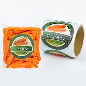 Custom Digitaal Printen Food Label Sticker Zelfklevend Vinyl Waterdicht Logo Safty Frozen Kleefstof Stickers - Product Image 5