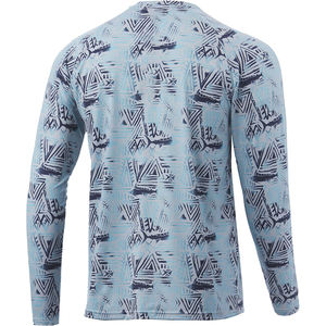 Camisetas deportivas de gimnasio de manga larga para mujer, venta al por mayor, camisetas de pesca impermeables UPF 50 +, fabricantes OEM, opciones de ropa personalizada - Product Image 4