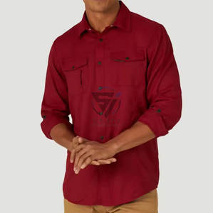 Camisas de Polo de Pesca Unisex Personalizadas de Manga Larga con Protección UV UPF 50, Transpirables, 100% Poliéster, con Botones - Product Image 1