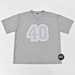 เสื้อตาข่ายโพลีเอสเตอร์สำหรับผู้ชายเสื้อฟุตบอลแนวสตรีทสำหรับผู้ชายเสื้อตาข่ายผ้าสักหลาดระบายอากาศน้ำหนักเบาไม่ซ้ำใคร - Product Image 6