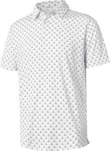 เสื้อโปโลสำหรับผู้ชายแห้งเร็วเสื้อโปโลแขนสั้นพิมพ์ลายลำลองระบายอากาศจากปากีสถานสำหรับฤดูร้อน - Product Image 5