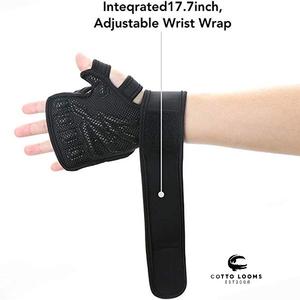 ถุงมือหนังยกน้ำหนักแบบปรับแต่งได้ตามต้องการชุดกีฬาฝึกฝนระดับพรีเมียมผู้ผลิตโรงงานที่เชื่อถือได้ - Product Image 2