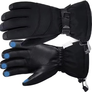 Haute qualité bas taux hiver neige gants d'hiver chaud hommes coupe-vent imperméable pour gants de Ski Top qualité meilleur taux - Product Image 3