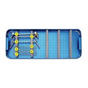 ชุดเครื่องมือผ่าตัดแบบแมนนวลได้รับการรับรอง CE ชุดเครื่องมือผ่าตัดบนริมฝีปากกระดูกและข้อคุณภาพสูงทำจากสแตนเลส - Product Image 2